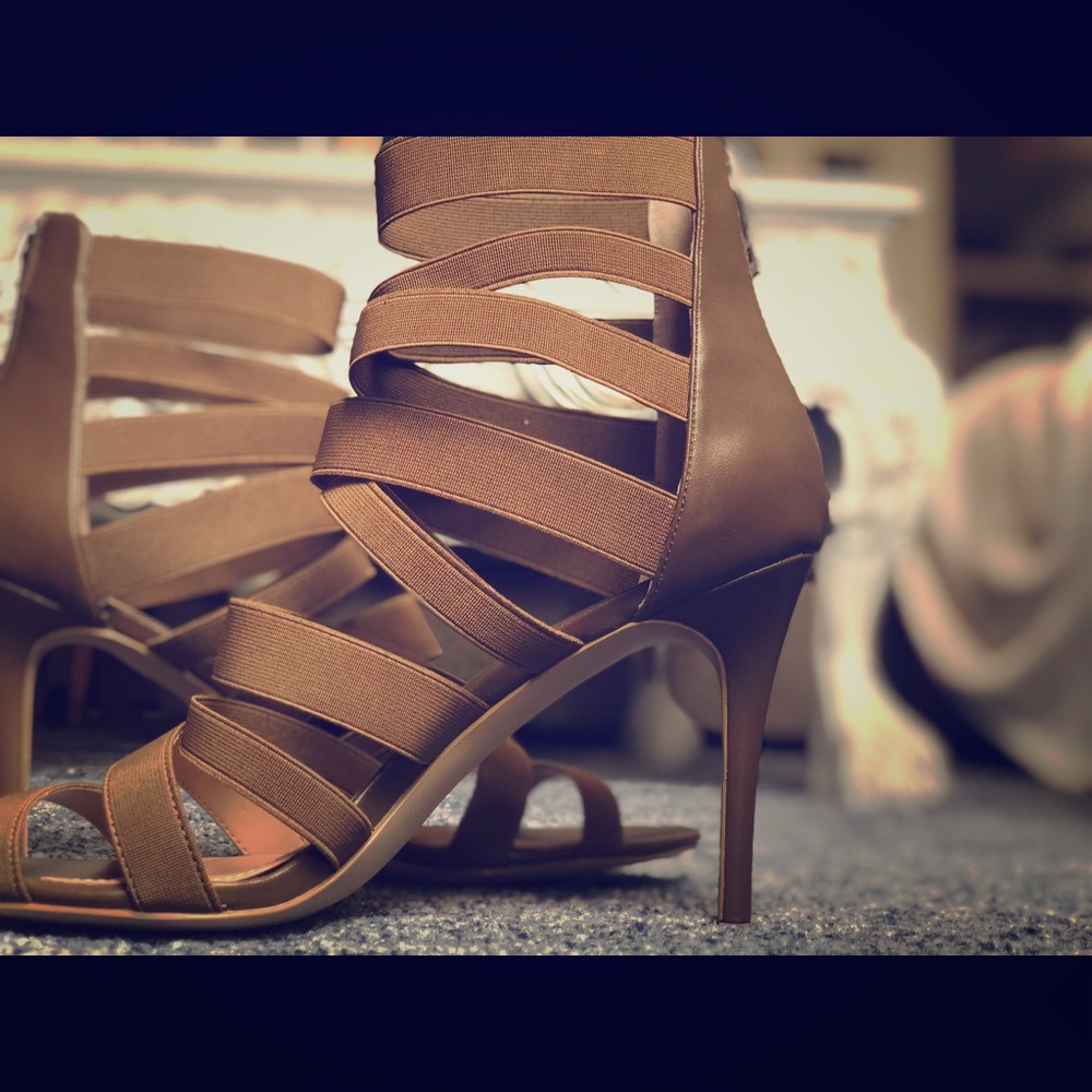 Charles by Charles David Taupe Rider Pumps